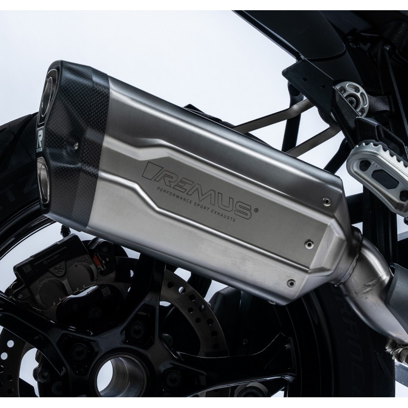 Remus 8 2 0 Stainless Steel Matt Slip On Sport Exhaust For Bmw R 1300 Gs Part 82683 088523